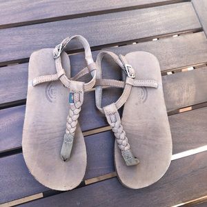 Girls Rainbow Sandals